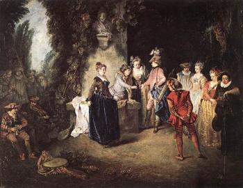 Jean-Antoine Watteau : The French Comedy